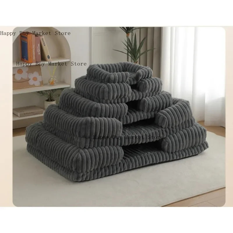 Lit Canapé Orthopédique en Mousse à Mémoire de Forme, Déhoussable & Imperméable - Pattoune Senior™