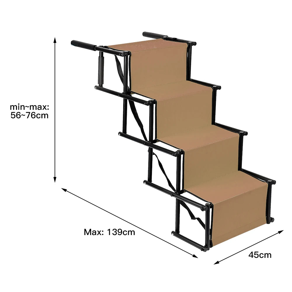 Escalier Orthopédique Pliable pour Chien - Pattoune Senior™