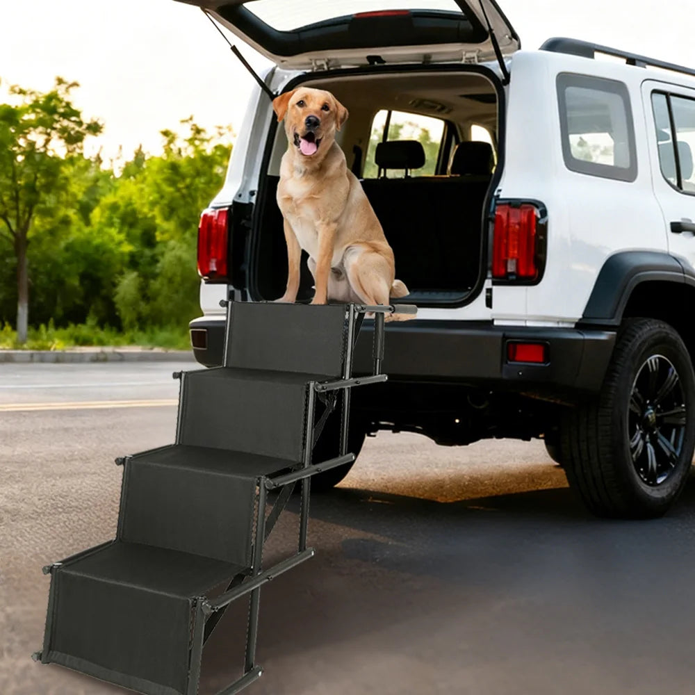 Escalier Orthopédique Pliable pour Chien - Pattoune Senior™