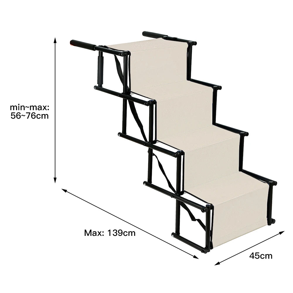 Escalier Orthopédique Pliable pour Chien - Pattoune Senior™