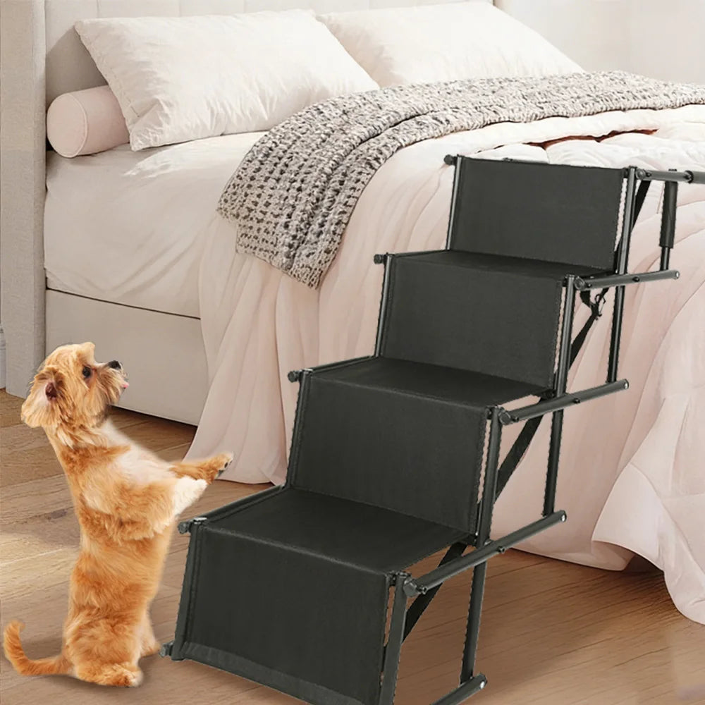 Escalier Orthopédique Pliable pour Chien - Pattoune Senior™